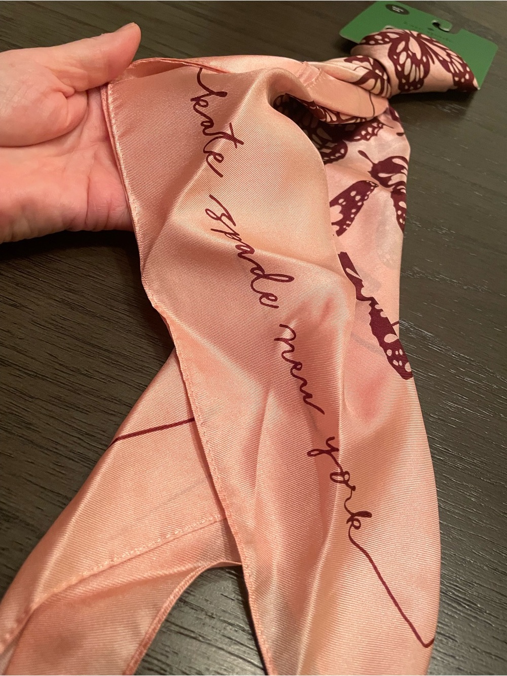 kate spade silk scarf